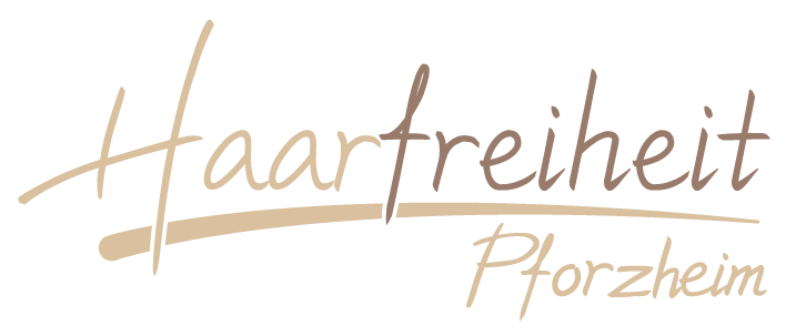 Logo Haarfreiheit Pforzheim braun beige