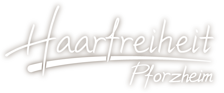 Logo Haarfreiheit Pforzheim weiss