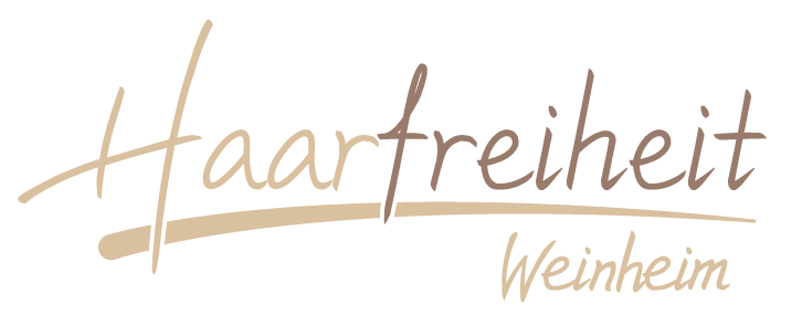 Logo beige Haarfreiheit Weinheim